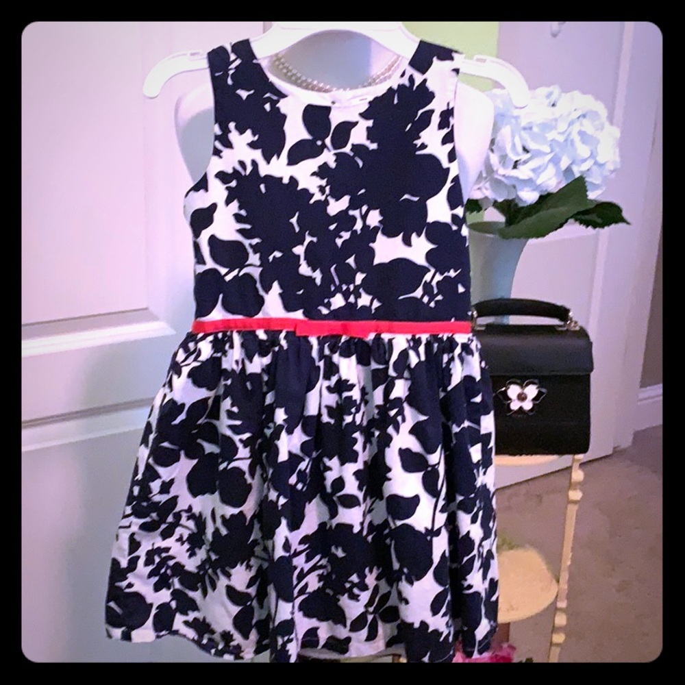 Blue and white adorable dress